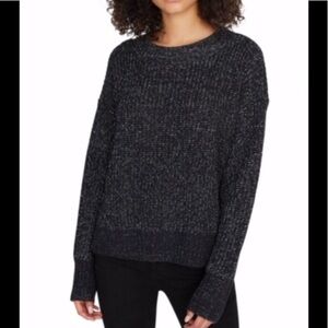 NWT Sanctuary Black Marled Women’s Sweater- Small